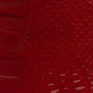 Shiny dark red croco